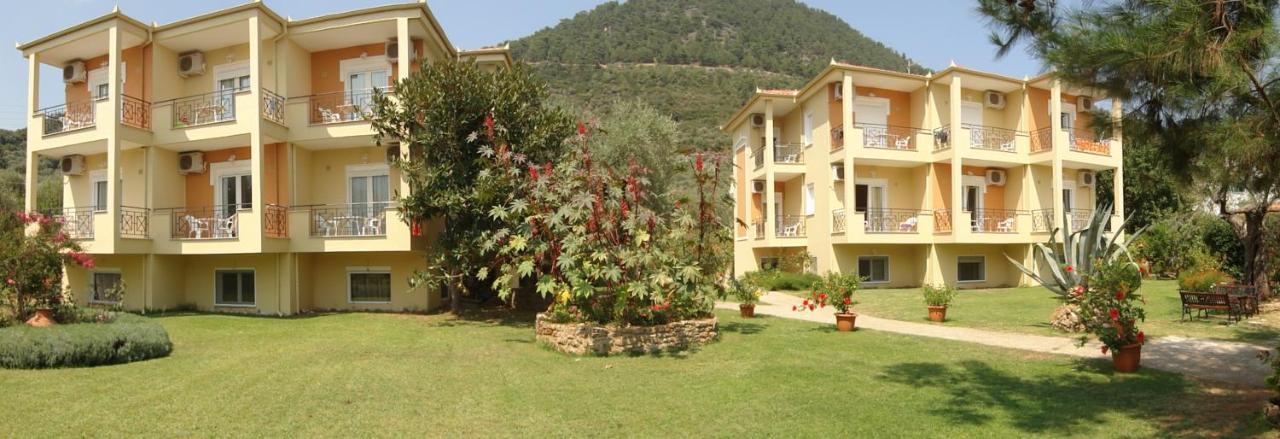 Nostos Studios Golden Beach Chrisi Ammoudia Exterior foto