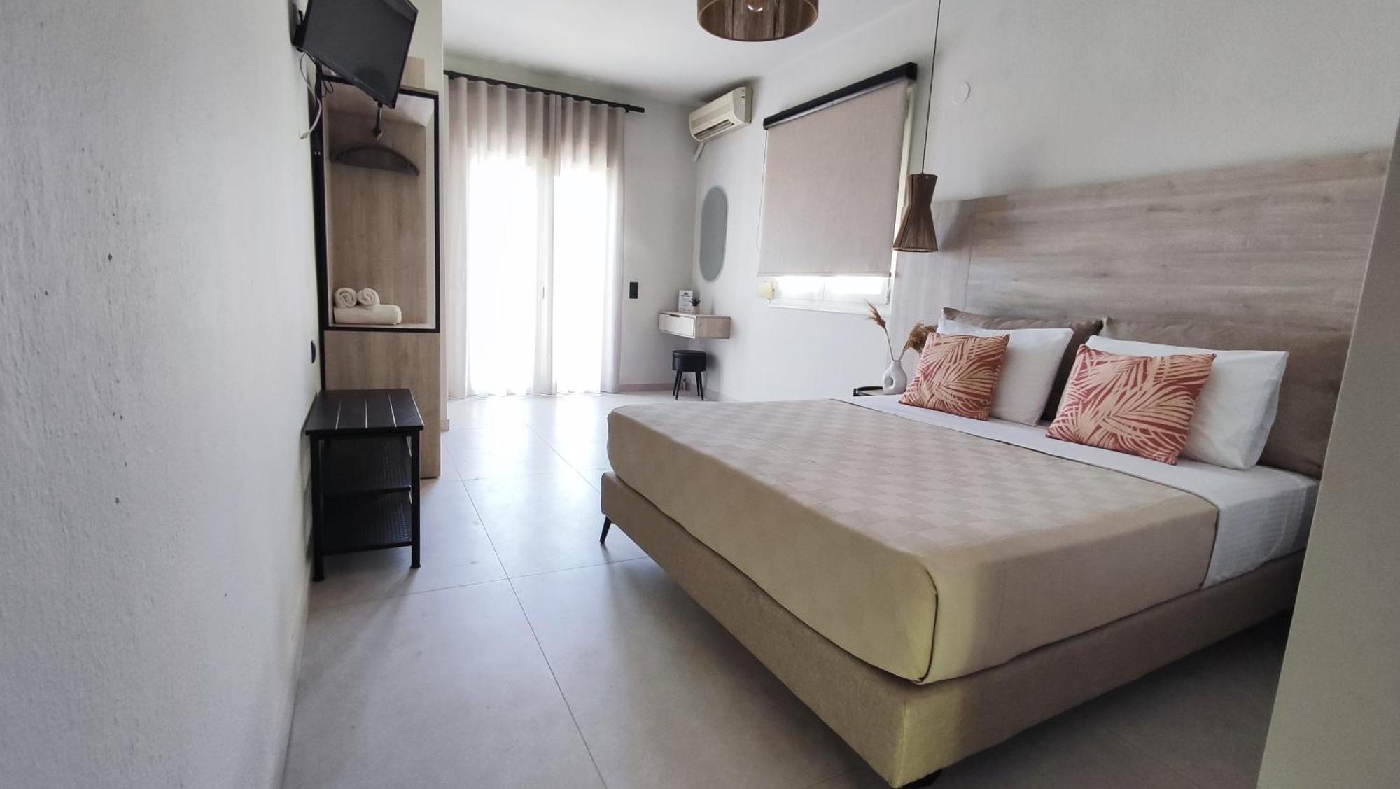 Nostos Studios Golden Beach Chrisi Ammoudia Exterior foto